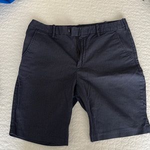 Express Navy Blue Cotton Shorts